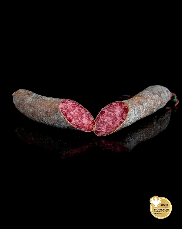 100% iberischer Bellota Salchichón. BESTE WURST 2025.