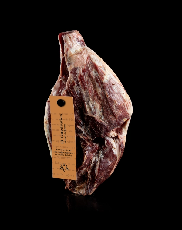 Ibérico-cebo de campo-schinken 50 % iberische rasse (entbeint)