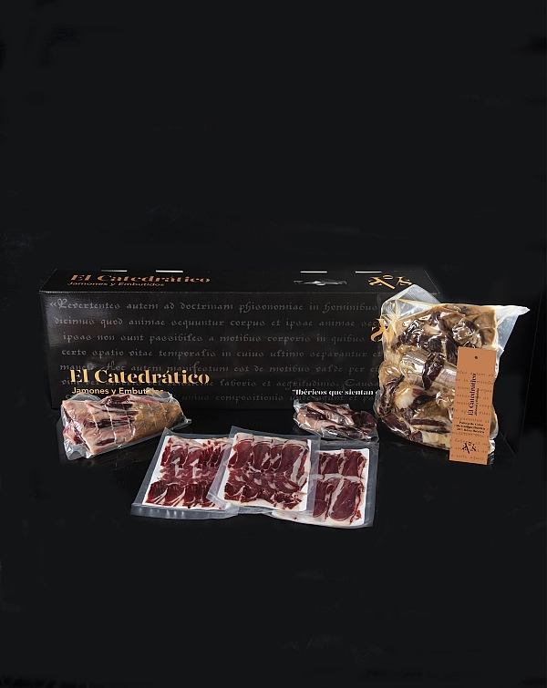 Ibérico-Cebo de Campo-Vorderschinken 50 % iberische Rasse  (maschinell geschnitten)