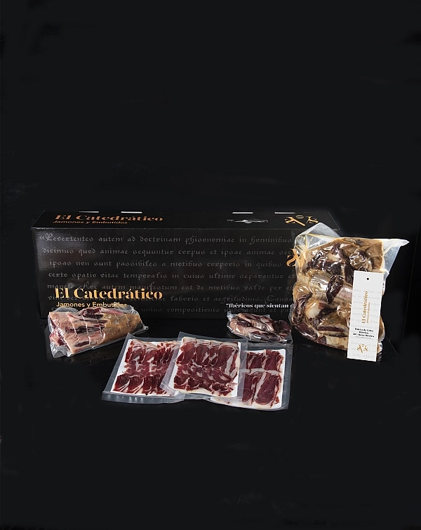 Ibérico-Cebo-Vorderschinken 50 % iberische Rasse (maschinell geschnitten)