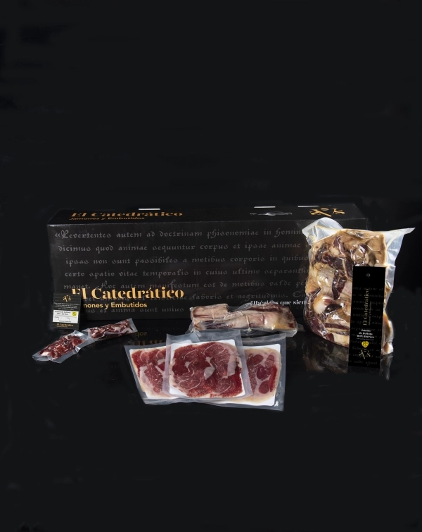 Ibérico-schinken aus eichelmast 100 % iberische rasse (maschinell geschnitten)