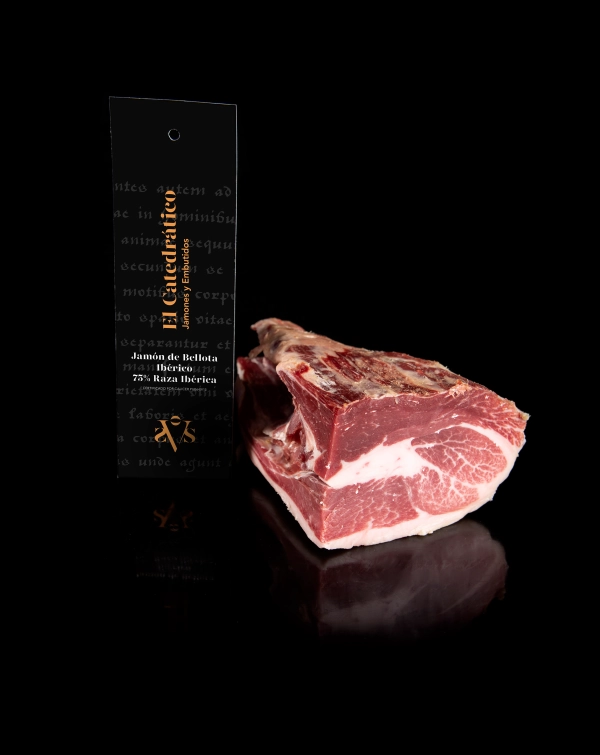 Ibérico-schinkenstück aus eichelmast 75 % iberische rasse